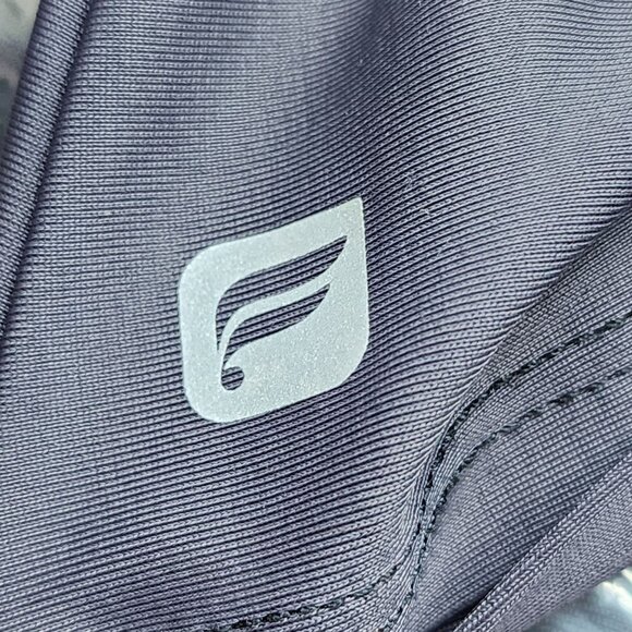 Womens FABLETICS Strappy Athletic Tank Top Built In Bra Black Purple Size S - Picture 6 of 7